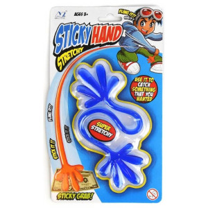 Sticky Hand 30 cm Blå