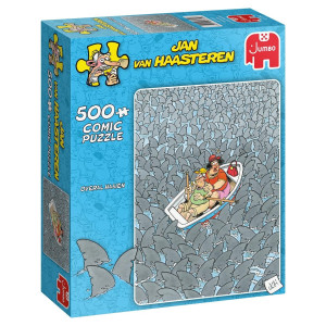 Jan Van Haasteren Overal Haaien Pussel 500 bitar 81750
