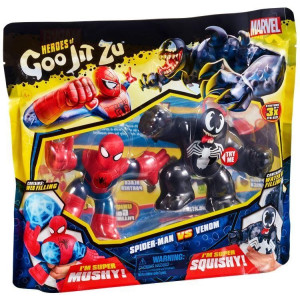 Goo Jit Zu Marvel Superheroes 2-pack Spiderman vs Venom