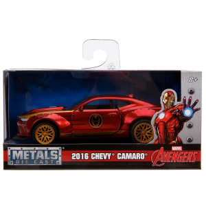 Marvel Iron Man 2016 Chevy Camaro Metall 1:32