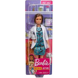 Barbie Career Docka Husdjursveterinär GJL63