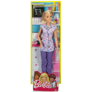 Barbie Career Docka Sjuksköterska DVF57