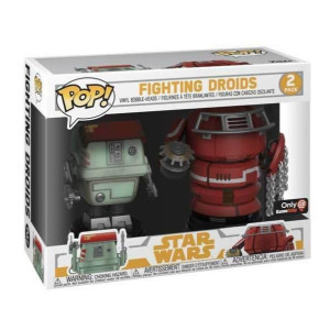 Funko! POP Exclusive Star Wars Fighting Droids 2-pack