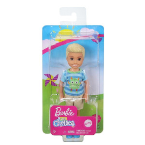 Barbie Chelsea Blond pojke med monstertröja GHV67