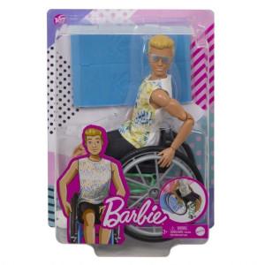 Barbie Fashionistas Ken Docka i rullstol 167