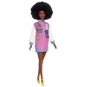 Barbie Fashionistas Docka Letterman Jacket 156