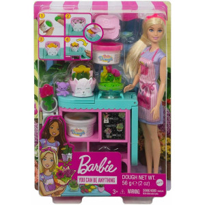 Barbie Florist Lekset med docka GTN58