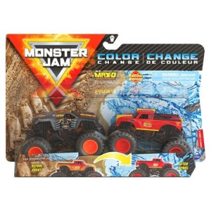 Monster Jam 2-pack Color Change Max-D & Radical Rescue