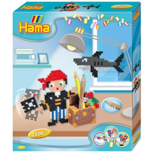 Hama Midi Gift Box Pirate Play 2500 st