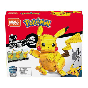 Pokémon Mega Bloks Construx Jumbo Pikachu FVK81