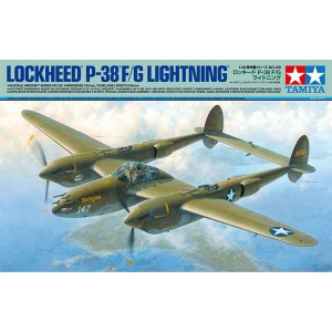 Tamiya Lockheed P-38 F/G Lightning® 1:48 Modellbyggsats