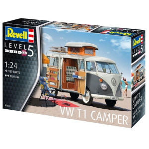 Revell VW T1 Camper 1:24 Modellbyggsats 07674