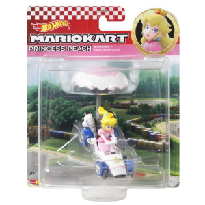Hot Wheels Mario Kart Glider Prinsess Peach