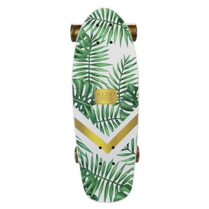 REDO Skateboard Shorty Cruiser Green Palm