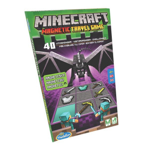 Minecraft Magnetic Travel Game Sv/Dk/En