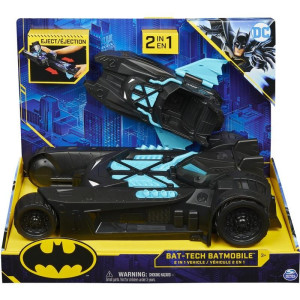 Batman 2 in 1 Batmobile Blå/Svart