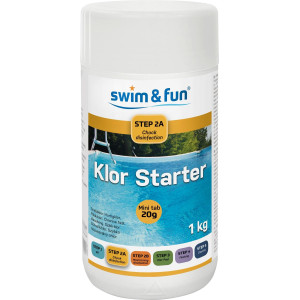 Pool Klor Starter Mini tab 20g 1kg