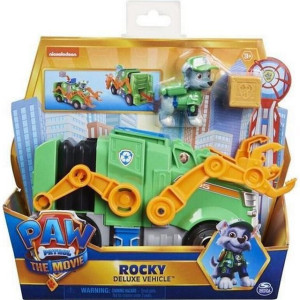 Paw Patrol The Movie Deluxe Fordon Rocky