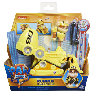 Paw Patrol The Movie Deluxe Fordon Rubble