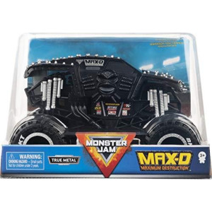 Monster Jam 1:24 Collector Truck Max-D svart