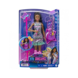 Barbie Big City Brooklyn Doll med ljud, ljus och tillbehör