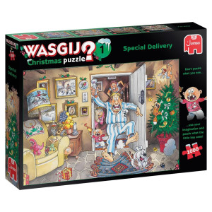 Wasgij Christmas 1 Special Delivery Pussel 1000 bitar 81907