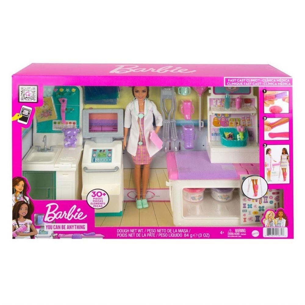 Läs mer om Barbie Klinik Lekset Fast Cast Clinic
