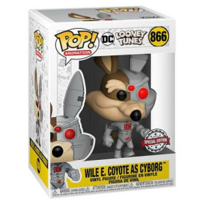 Funko! POP Animation 866 Special Edition DC Looney Tunes Coyote as Cyborg