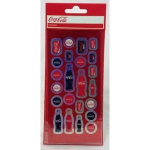 Coca-Cola Metallic Stickers 20st