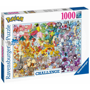 Ravensburger Pokemon Challenge Pussel 1000 bitar