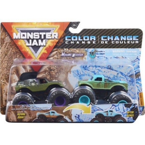 Monster Jam 2-pack Color Change Mohawk Warrior & W