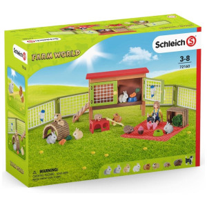 schleich® FARM WORLD Picknick med små husdjur 72160