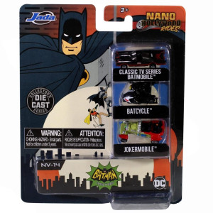 Hollywood Rides Nano 3-Pack Batman Classic