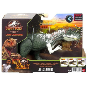 Jurassic World Roar Attack Allosaurus