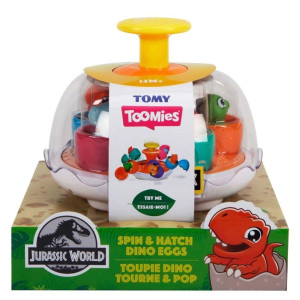 Tomy Toomies Jurassic World Spin & Hatch Dino Eggs
