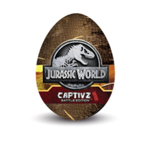 Jurassic Captivz Clash Edition Slime Egg 1-pack
