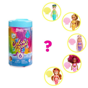 Barbie Chelsea Color Reveal Rainbow Mermaid