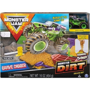 Monster Jam Monster Dirt Starter Set Grave Digger