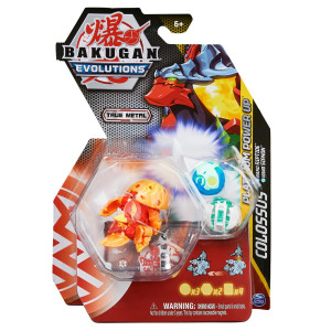 Bakugan Evolutions Platinum Power Up Colossus Orange