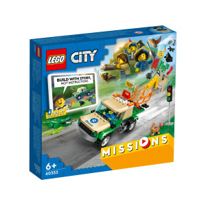 LEGO® City Räddningsuppdrag med vilda djur 60353