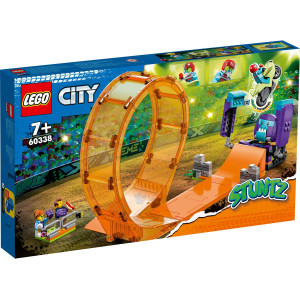 LEGO® City Stuntz Stuntloop med krossande chimpans 60338