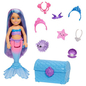 Barbie Chelsea Mermaid Power Sjöjungfru
