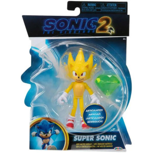 Sonic 2 Movie Figur 10cm Super Sonic