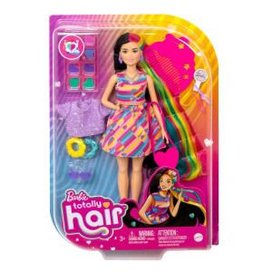 Barbie Totally Hair Doll Rosa